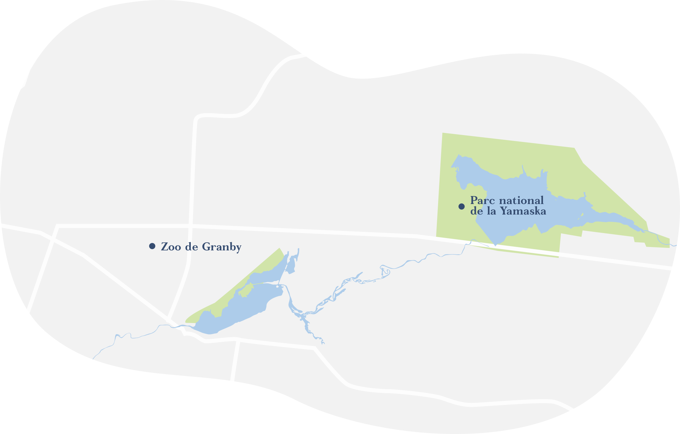 Map Granby area