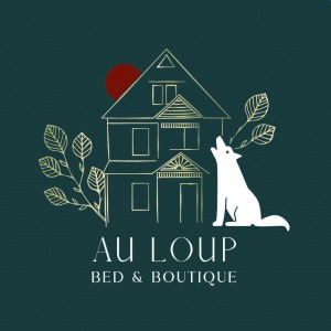 Logo Au Loup, Bed & Boutique